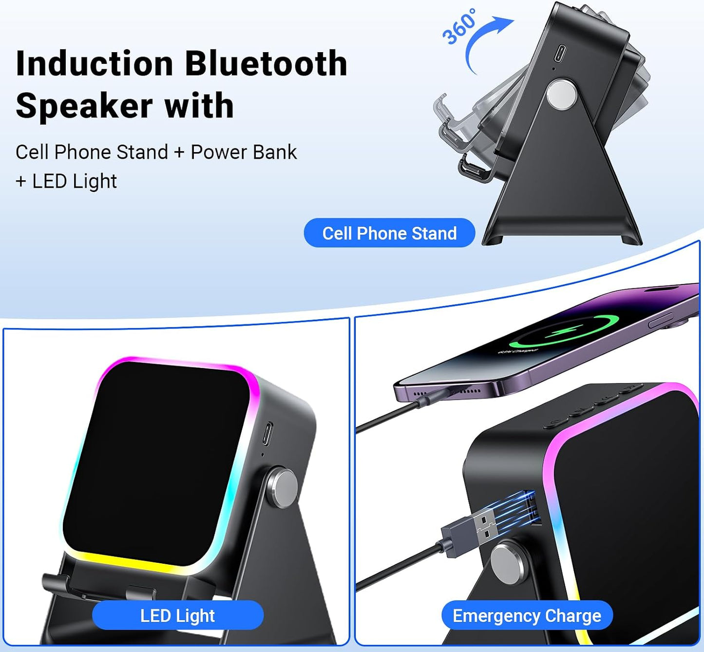 Smart Wireless Speaker Stand